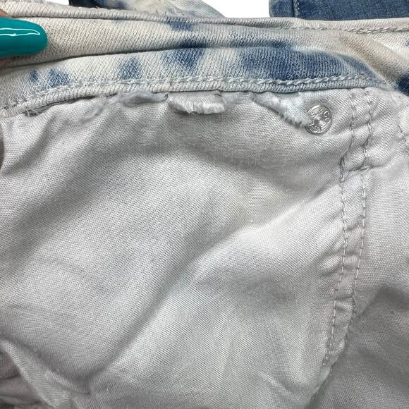 Levi’s 721 High Rise Skinny Ankle Stretch Jeans Frayed Hem Bleach Dye Plus 22W - Picture 7 of 7